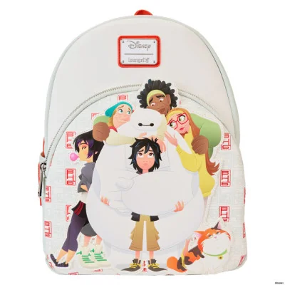 Loungefly Big Hero 6 10TH anniversary Baymax Gang - sac a dos - précommande novembre