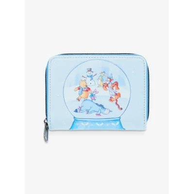 Loungefly Disney Winnie The Pooh Ice Skating Mini Zipper Wallet - Préco Décembre 2024