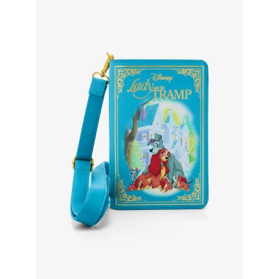 Loungefly Disney Lady And The Tramp Book Crossbody Bag - Préco Décembre 2024