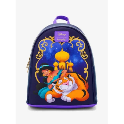 Loungefly Disney Aladdin Jasmine & Rajah Sac à dos - Préco Décembre 2024