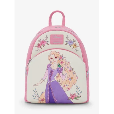 Loungefly Disney Tangled Rapunzel Flowers Sac à dos - Préco Décembre 2024