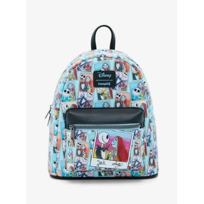 Loungefly l'étrange noël de Mr Jack Jack & Sally Photos Sac à dos - Préco Janvier 2025