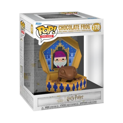 Funko - harry potter pop deluxe chocogrenouille chocolate frog - pop deluxe - janvier 2024FUN81012.png