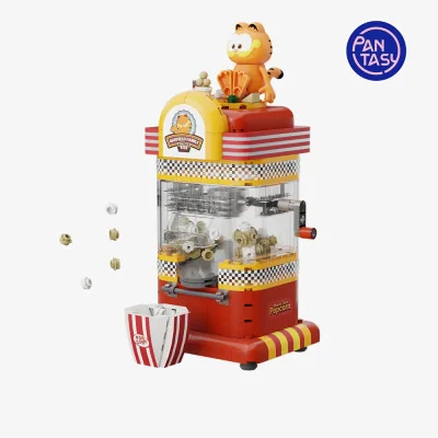 Pantasy - garfield fantastic machines series pantasy garfield popcorn machine 20cm - dioramaPTY86810.jpg