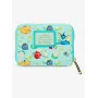 Loungefly Pokémon Water Type Lily Pad Allover Print Small portefeuille - Préco Février 2025