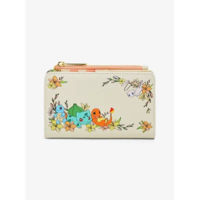 Loungefly Pokémon Group Portrait Floral Wallet - Préco Février 2025