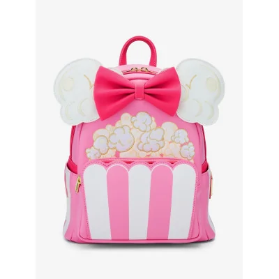 Loungefly Minnie Mouse Popcorn Ears Sac à dos - Préco Février 2025