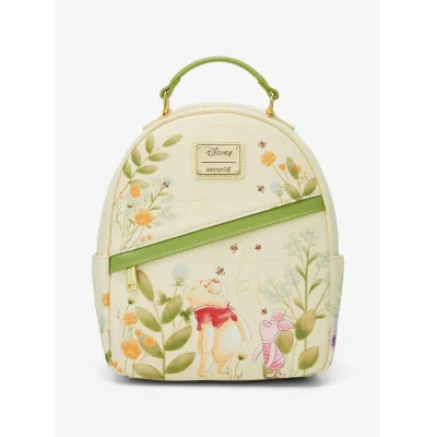 Loungefly Disney Winnie the Pooh Piglet & Pooh Bear Botanical Sac à dos - Préco Mars 2025