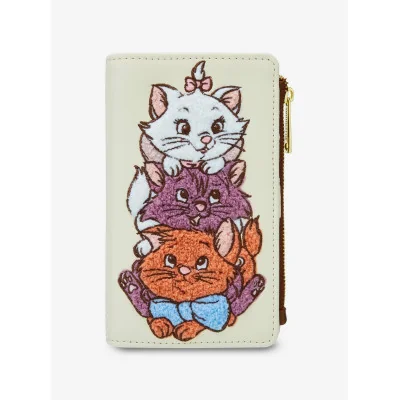 Loungefly Disney The Aristocats Stacked Kittens Wallet - Préco Mars 2025