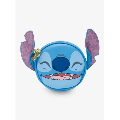 Loungefly Disney Lilo & Stitch Floral Stitch Figural Coin Purse - Préco Mars 2025