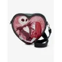 Loungefly The Nightmare Before Christmas Jack & Sally Heart Figural - sac a main - import janvier