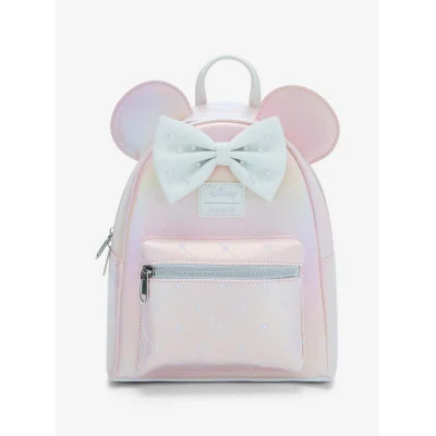 Loungefly Disney Minnie Mouse Pink Pearl - sac a dos - import janvier