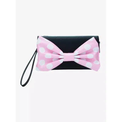 Loungefly Minnie floral rock the dots clutch - sac à main