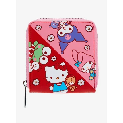 Loungefly Sanrio Hello Kitty and friends color block - portefeuille - précommande Janvier