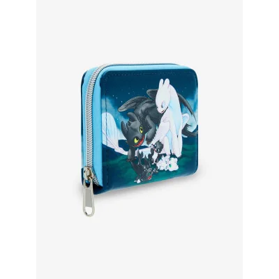 Loungefly How To Train Your Dragon Toothless & Light Fury Babies - portefeuille - import février