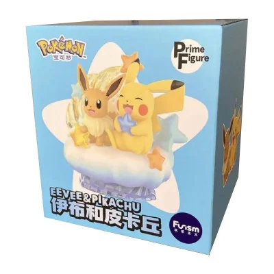 Funism pokemon funism prime figure evoli and pikachu nebula 20cm - figurineFM45219.jpg