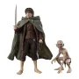 Tamashii nations seigneur des anneaux sh figuarts frodo baggins & gollum 12-5cm - figurine articulee - préco septembre 2025