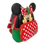 Loungefly Disney Minnie Holiday avec nœuds interchangeables - sac a dos - import fevrier