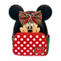 Loungefly Disney Minnie Holiday avec nœuds interchangeables - sac a dos - import fevrier