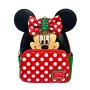 Loungefly Disney Minnie Holiday avec nœuds interchangeables - sac a dos - import fevrier