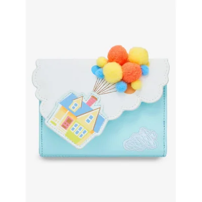 Loungefly Disney Pixar Up Floating House Pom Pom Wallet - Import Mars 2025