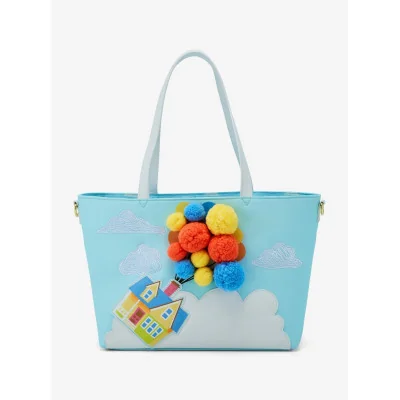 Loungefly Disney Pixar Up Floating House Pom Pom Tote - Import Mars 2025