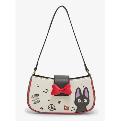 Her Universe Studio Ghibli® Kiki's Delivery Service Jiji Icons 3D Bow Shoulder Bag - Import Mars 2025