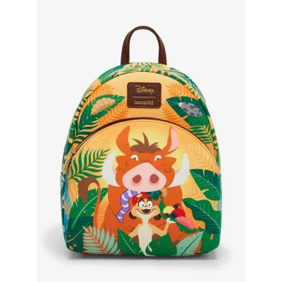 Loungefly Le roi lion Timon & Pumbaa - sac à dos - import mars