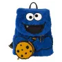 Loungefly Seasame Street Cookie Monster Plush sac à dos