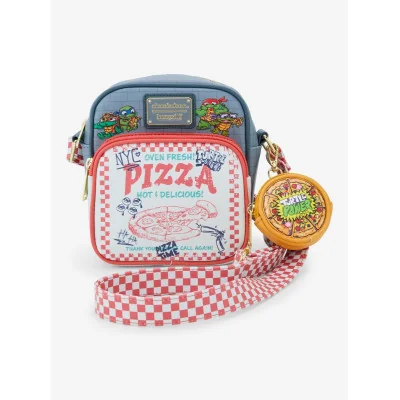 Loungefly Teenage Mutant Ninja Turtles Pizza Box Crossbody Bag - Import Avril 2025