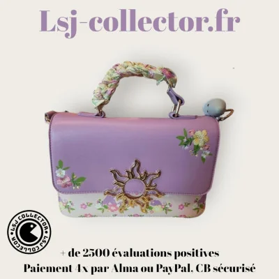 Loungefly - Raiponce / Tangle - sac à main / Handbag - Pick-up disneyland paris