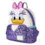 Loungefly Disney Daisy 85TH Anniversary Daisy Duck Plush Sequin sac à dos - précommande mars