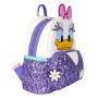 Loungefly Disney Daisy 85TH Anniversary Daisy Duck Plush Sequin sac à dos - précommande mars