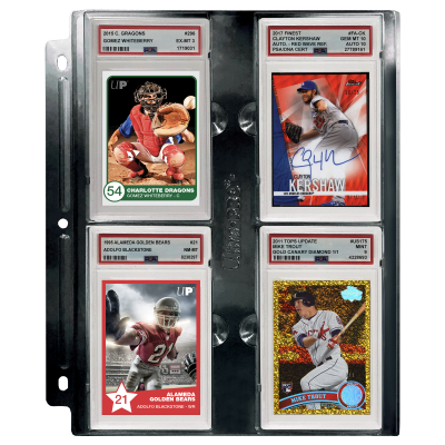 Ultrapro ultrapro page pour psa grading noir compatible classeur 3 anneaux - protection carteUP16271.png0074427162719