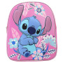 Pochette / trousse jacob company disney sac a dos 3d stitch pink dreams 32x12x26cm