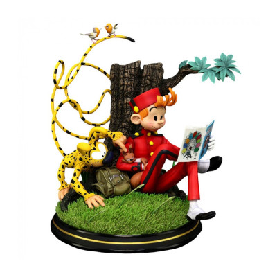 Cartoon kingdom spirou statue resine 1/6 hommage a franquin 26cm 100ex - statue resineCKSPI.jpg9781234169572