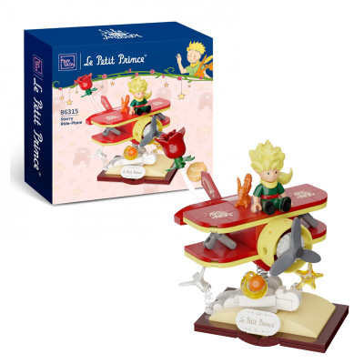 Pantasy le petit prince pantasy skatekart series starry ride plane 13 cm set a construire - diorama - préco février 2025PTY32211