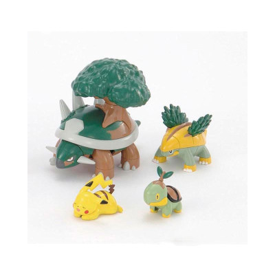 Bandai hobby pokemon pokepla 08 tortipouss evolution set - pokepla - préco mai 2025PKP66410.jpg4573102664105