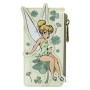 Loungefly disney loungefly porte carte tinker bell 4-leaf clover large - porte carte