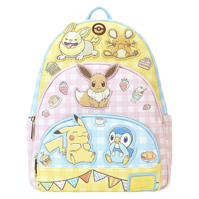 Loungefly pokemon cafe triple pocket - sac à dos - précommande janvierLFPMBK0313.jpg0671803534773