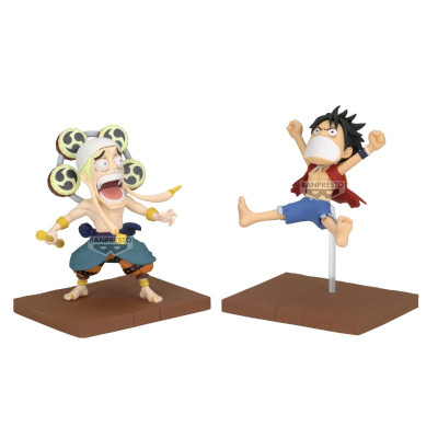 Banpresto one piece wcf log stories monkey d luffy & enel 7cm w121 - figurineBAN89838.jpg4983164898385