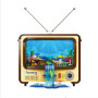 Diorama pantasy joyside series retro 1960s television 25cm
