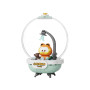 Diorama pantasy garfield crystal ball series cozy bath 13cm Diorama pantasy garfield crystal ball series cozy bath 13cm