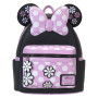 Loungefly disney loungefly mini sac a dos minnie floral rock the dots - mini sac a dos