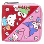 Portefeuille loungefly hello kitty & friends color block Portefeuille loungefly hello kitty & friends color block