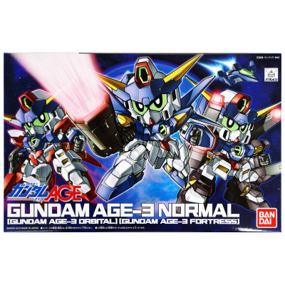 Bandai hobby gundam gunpla sdbb 372 gundam age-3 normal fortress orbital - sdBANMK63516.jpg4573102635167