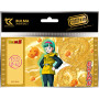 Golden ticket cartoon kingdom Dragon Ball Z dragon ball bulma x5 Golden ticket cartoon kingdom Dragon Ball Z dragon ball bulma x5