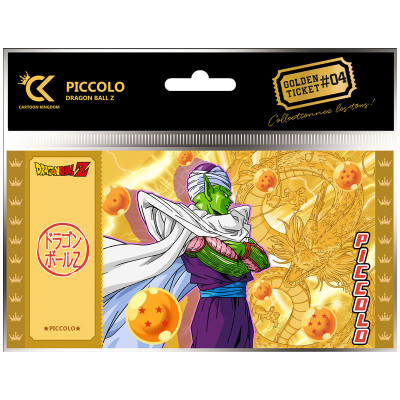 Cartoon kingdom Dragon Ball Z dragon ball golden ticket piccolo x5 - golden ticketCKDBZ04.jpg3760375866256