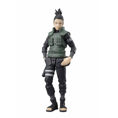 Tamashii nations naruto shippuden sh figuarts shikamaru nara brilliant strategist 14,5cm - figurine articulee - préco mars 2025T