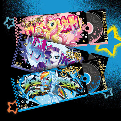 Kayou 110 mon petit poney shining note laser ticket soul beat display 6 booster kayou 110 - carte a collectionnerKYMLPSN20RT001.